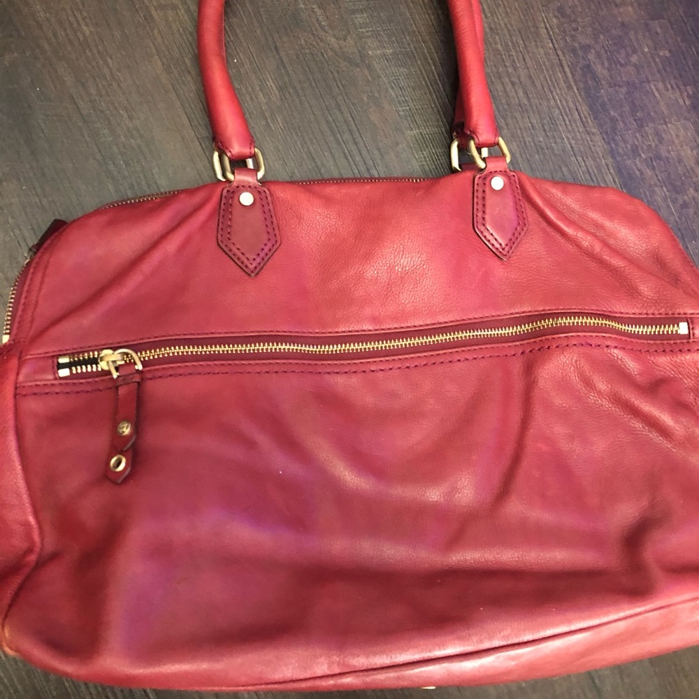 Cole Haan Leather Weekender/Travel Bag